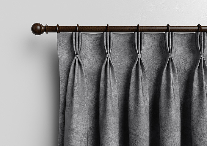 Florence Faux Suede, Dusky Purple - Made to Measure Curtains - Image 11